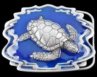 Sea Turtle Belt Buckle