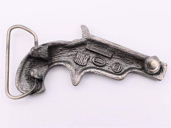 Derringer Pocket Pistol Vintage Belt Buckle - Etsy 日本