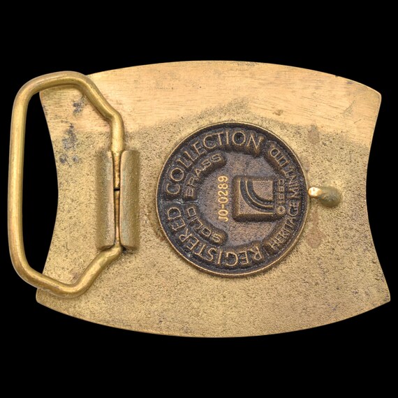 Solid Brass Missouri Pony Express Solid Brass Vin… - image 3