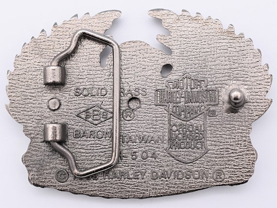 Harley Davidson Eagle Shield Chrome Plated Solid Brass BBB