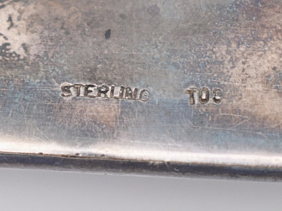 Solid Sterling Silver Elephant Watering Hole Vint… - image 4