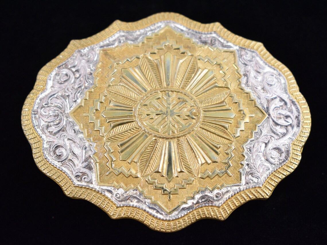 Crumrine Silver Plate Jewelers Bronze Floral Paisley Swirl Etsy