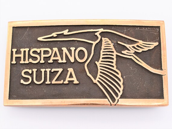 Hispano Suiza Solid Brass UB Ultimate Buckle Co. … - image 1
