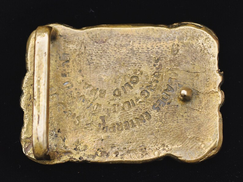 Solid Brass Ducks in Flight Migration Vintage Belt Buckle Etsy