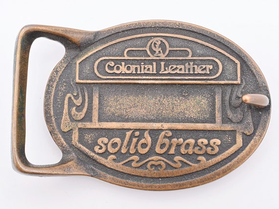 Colonial Leather - Tech Ether Guild Solid Brass L… - image 1