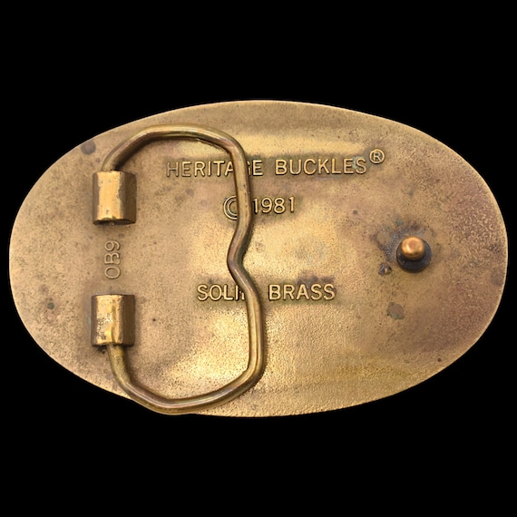 Ski Slopes Snowflake Solid Brass 1980s Vintage Be… - image 2