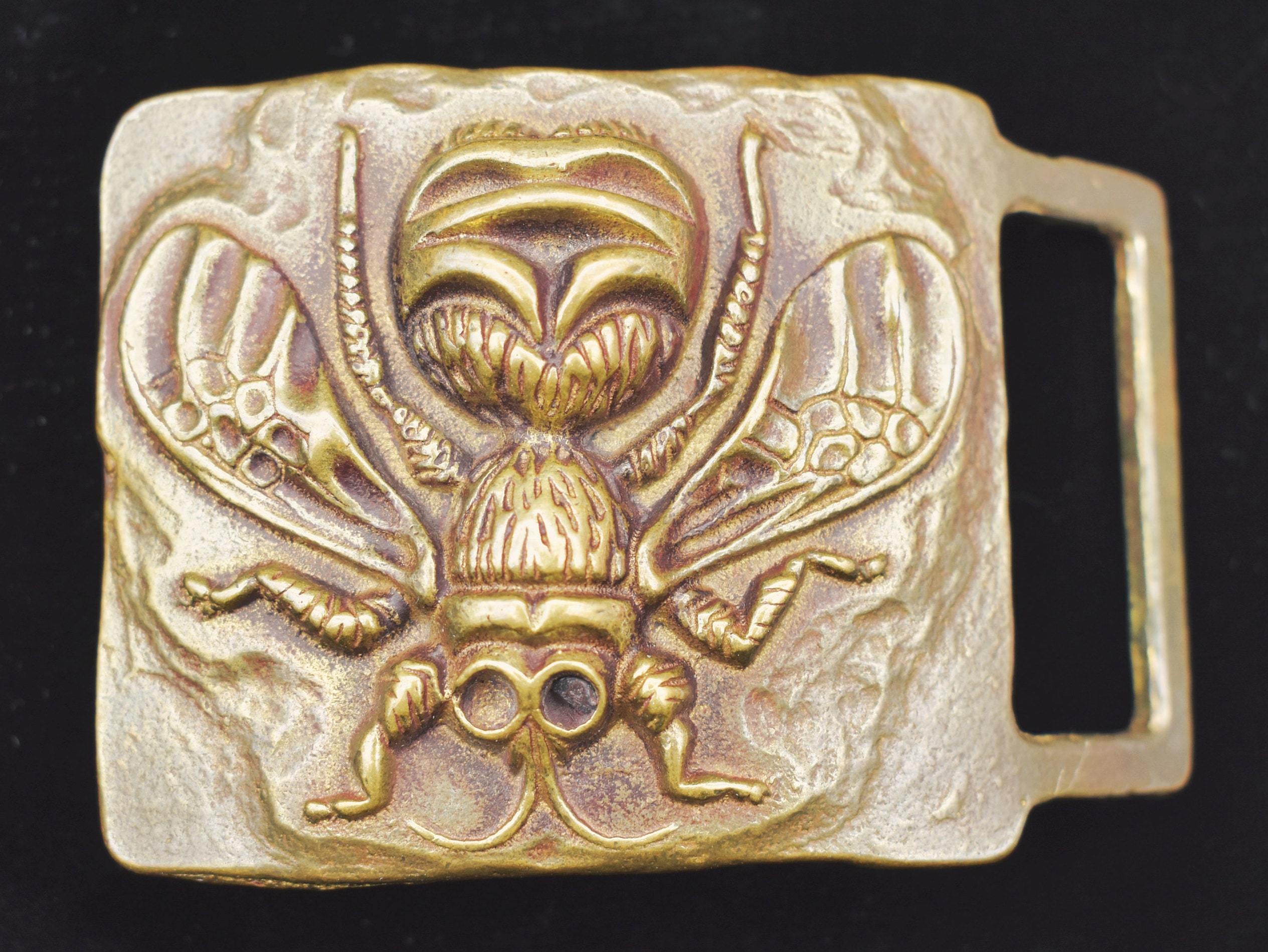 Queen bee gold Enamel and ruby small belt buckles ? il_fullxfull.4020315356_dz8n.jpg main image 3
