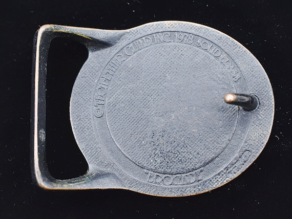 Tech Ether Guild "Brocade" Solid Brass Vintage 19… - image 2