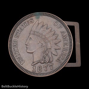 Dime Belt Buckle - Etsy