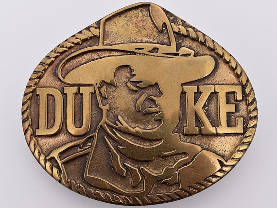 John Wayne "Duke" Solid Brass 1970s 1980s Vintage… - image 1