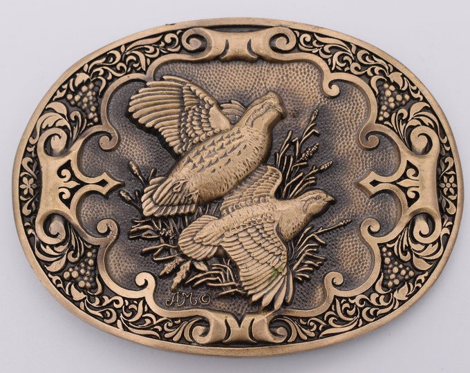 Details about Brass Quail Feather Buckle Belt Details about Brass Quail Feather Buckle Belt