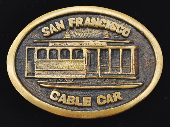 San Francisco Cable Car California Vintage 1970s … - image 1