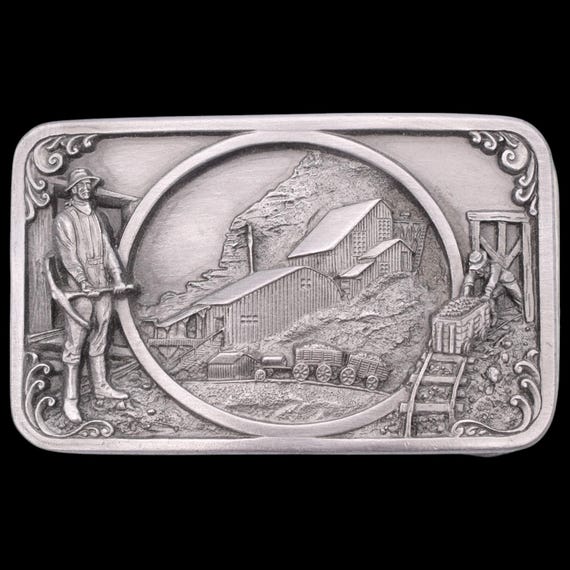 Underground Miners Processing Mill Historical Old… - image 1