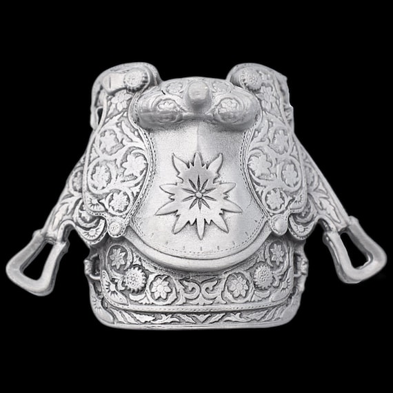 Horse Saddle Country Western Riding Gear Belt Buckle