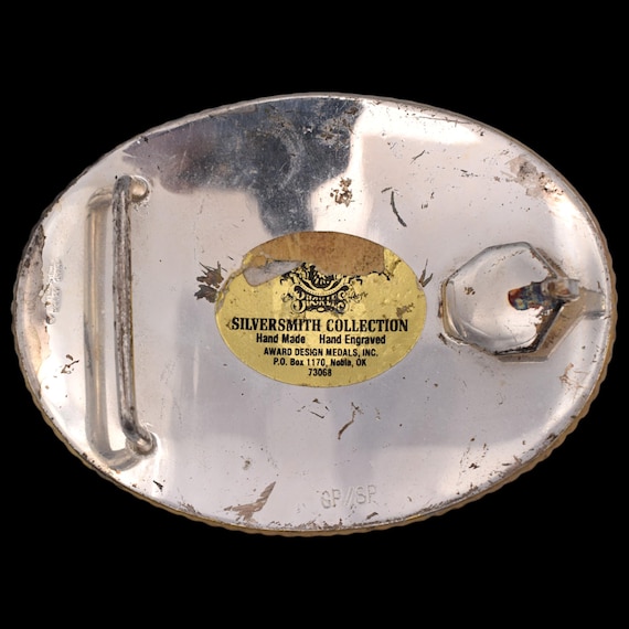 Tennessee Walker Horse Gold & Silver Plate Vintage Belt