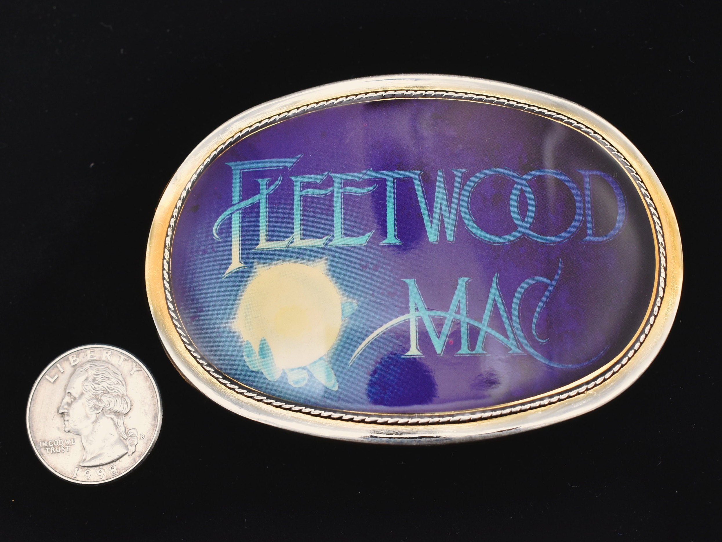 Pacifica Fleetwood Mac Vintage Belt Buckle - Etsy display picture 1