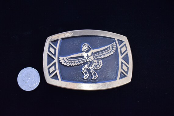 Native American Eagle Dancer Solid Brass Vintage … - image 3
