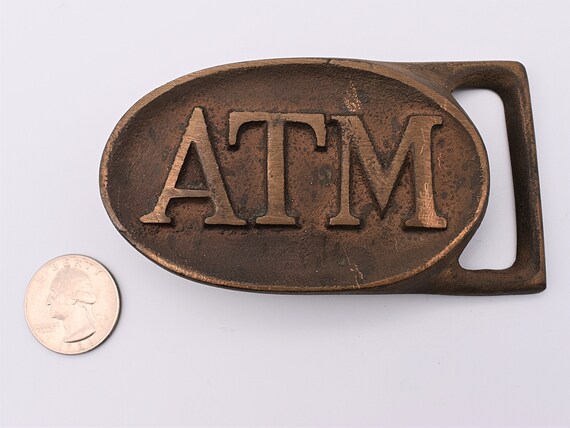 ATM Solid Brass Automatic Teller Machine Banking … - image 3