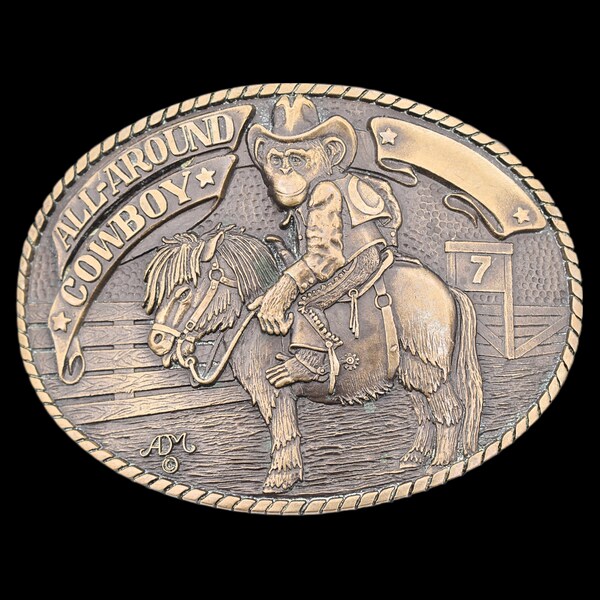 Cowboy Belt Buckle Etsy