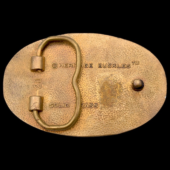 Police Hog Motorcycle Cop Solid Brass Vintage Bel… - image 2