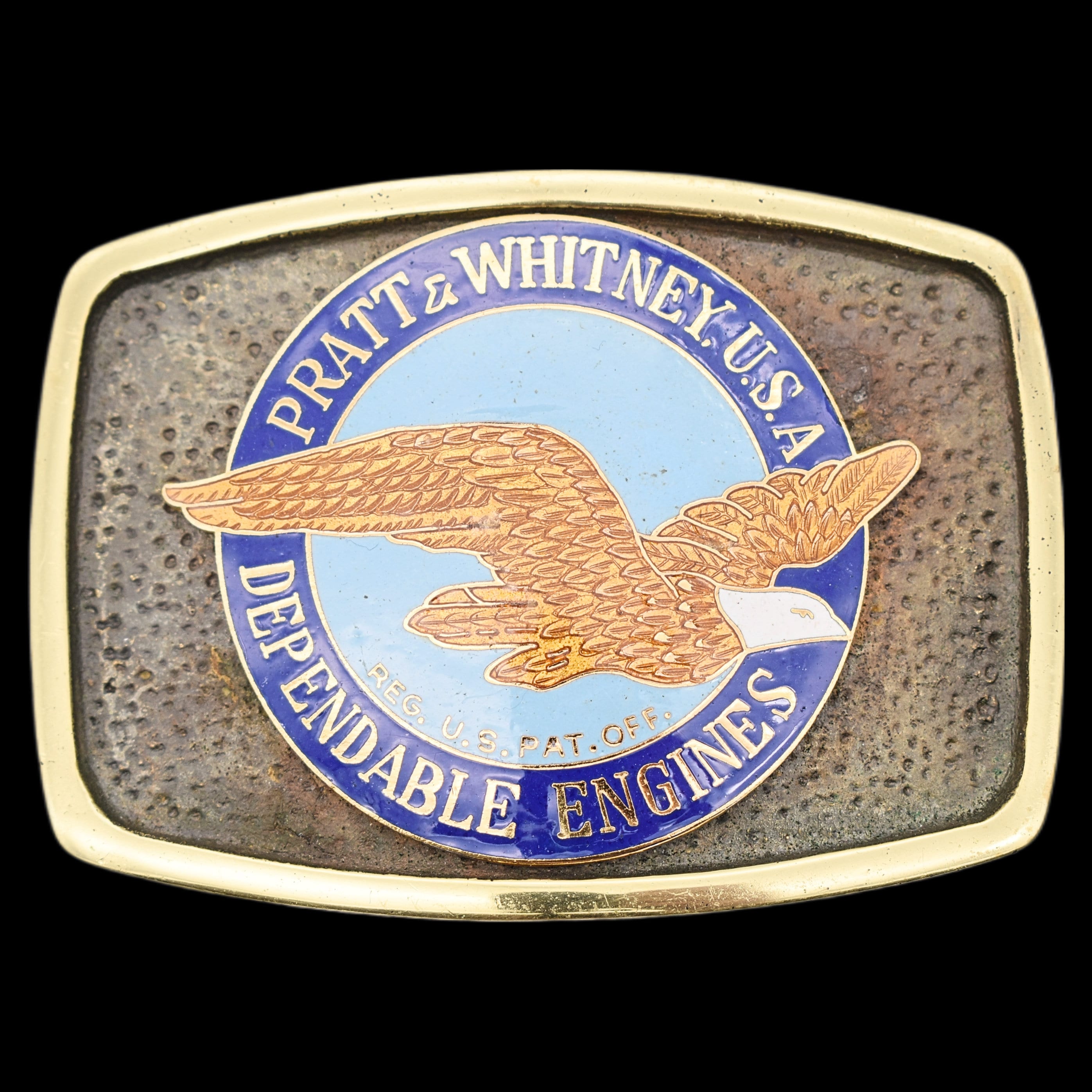 Pratt and Whitney Engines Aircraft Aviation Solid Brass