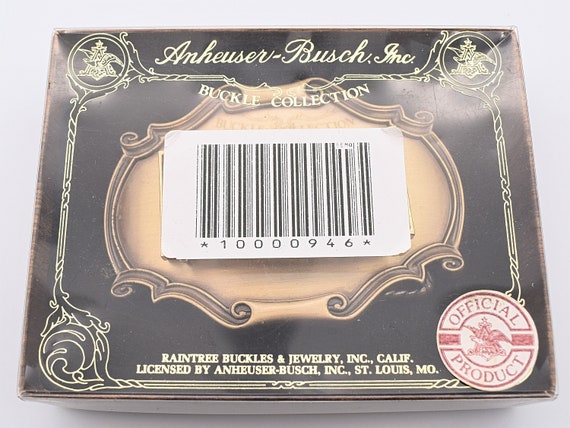 Anheuser-Busch, Inc. Budweiser Vintage Belt Buckl… - image 3
