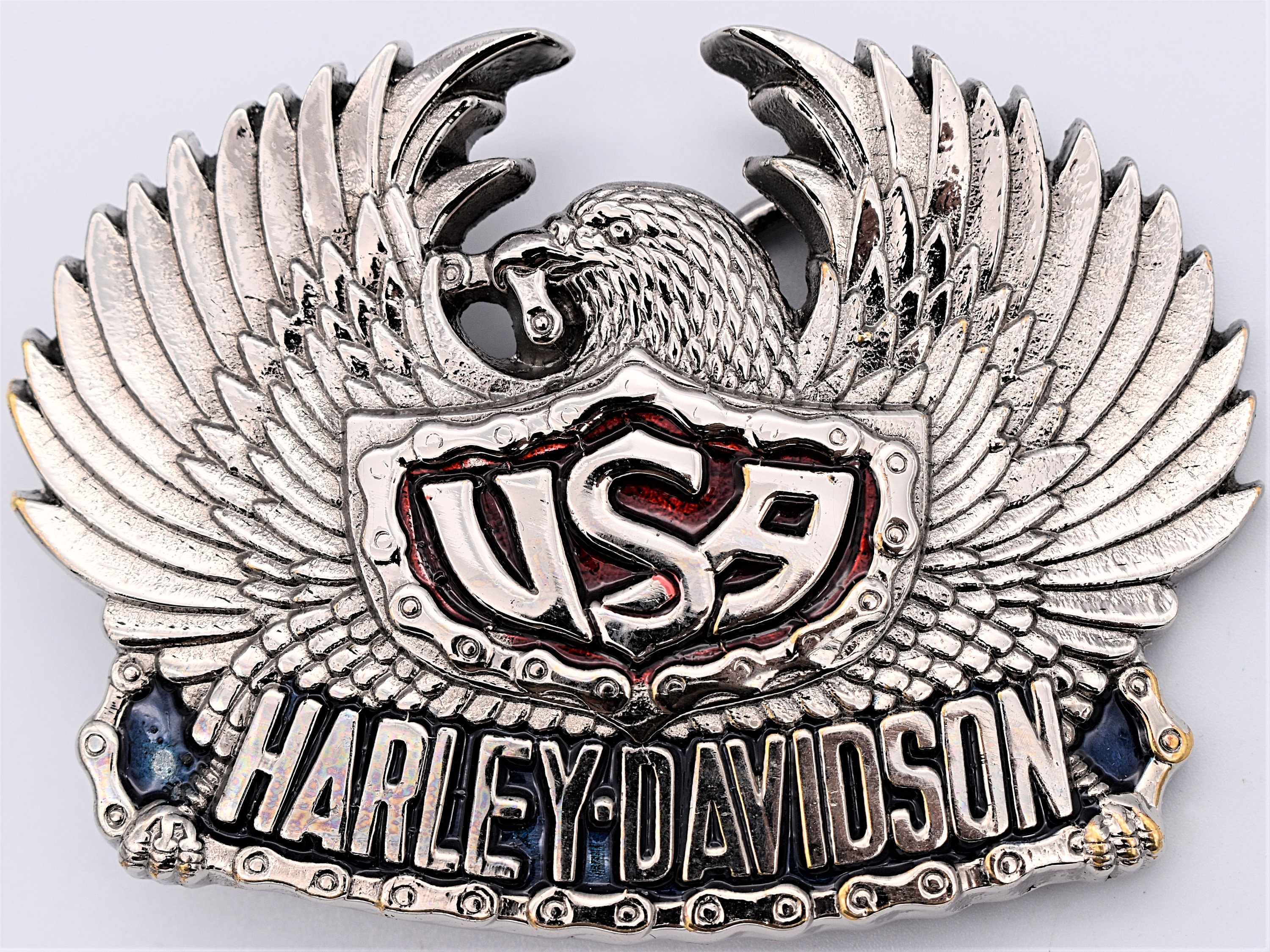 Harley davidson eagle belt cheap buckle