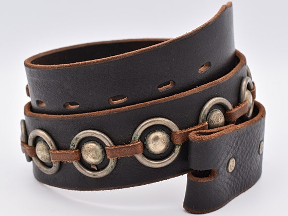 RRL Indian Leather Hawkins Belt 32サイズ RRL Indian Leather Hawkins Belt 32サイズ RRL Indian Leather