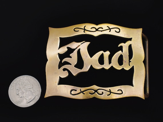 Dad Father Husband Grandpa Gothic Lettering Scrol… - image 3