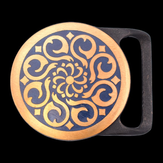 Tech Ether Guild "Galaxy" Resin Inlay Solid Brass… - image 1