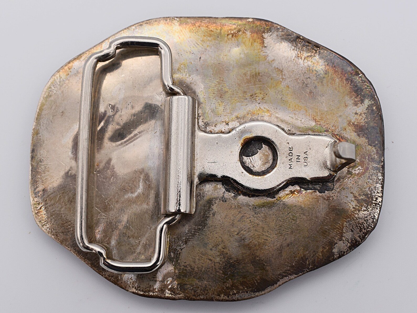 Sterling Silver Belt Buckle Blank Lapidary Artist Cabochon Etsy