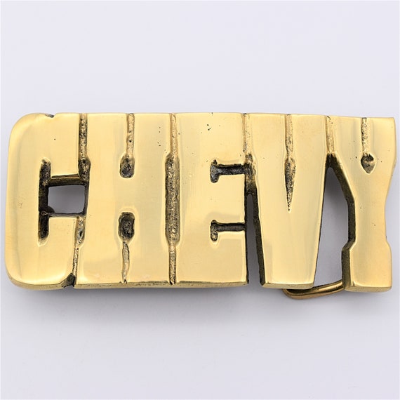 Chevy belt buckle chevrolet - Gem