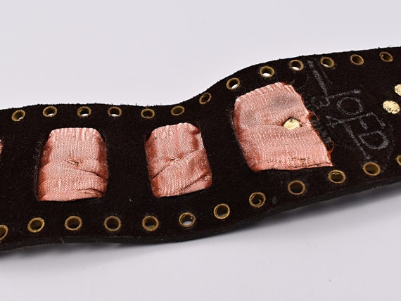 Genuine Bison Leather Western Women's Belt ~ Size… - image 5