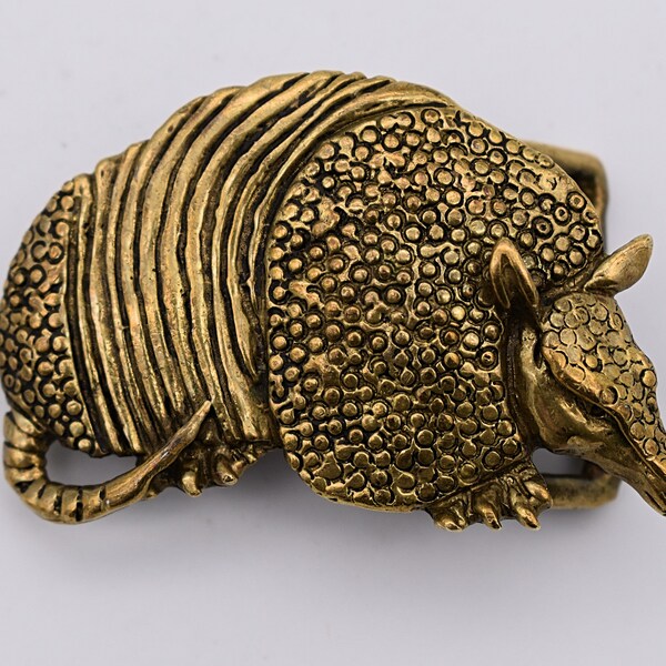 Brass Armadillo Etsy