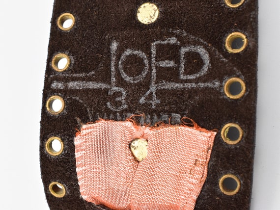 Genuine Bison Leather Western Women's Belt ~ Size… - image 7