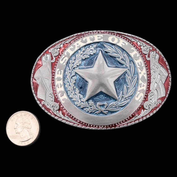 Great State of Texas State Seal Lone Star Belt Bu… - image 6