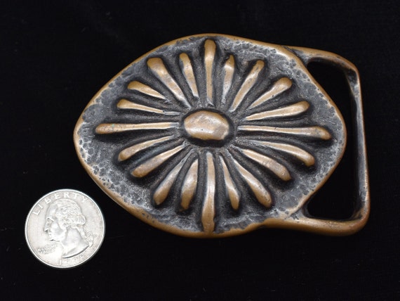 RARE Tech Ether Guild "Azalea" Solid Brass Vintag… - image 3