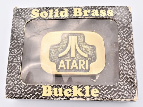 Solid Brass Atari Video Game System Console Solid… - image 1