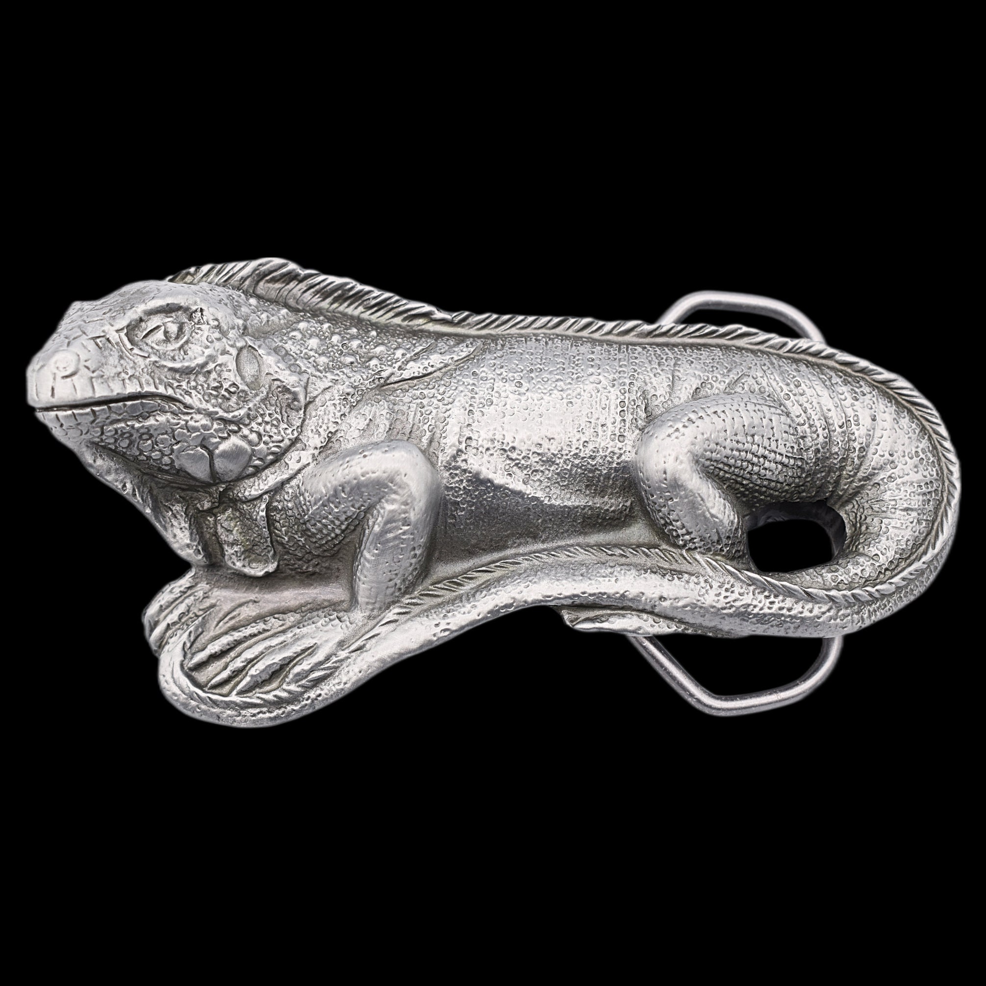 Iguana Lizard Belt Buckle - Etsy display picture 1