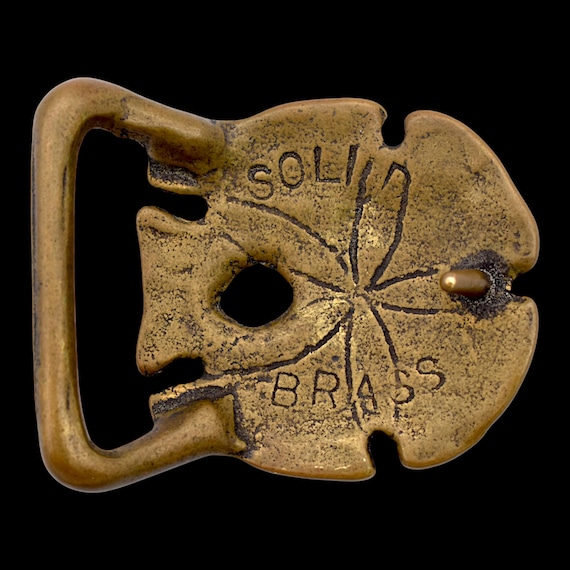 Solid Brass Sand Dollar Seashell Beach Flotsam Vi… - image 2