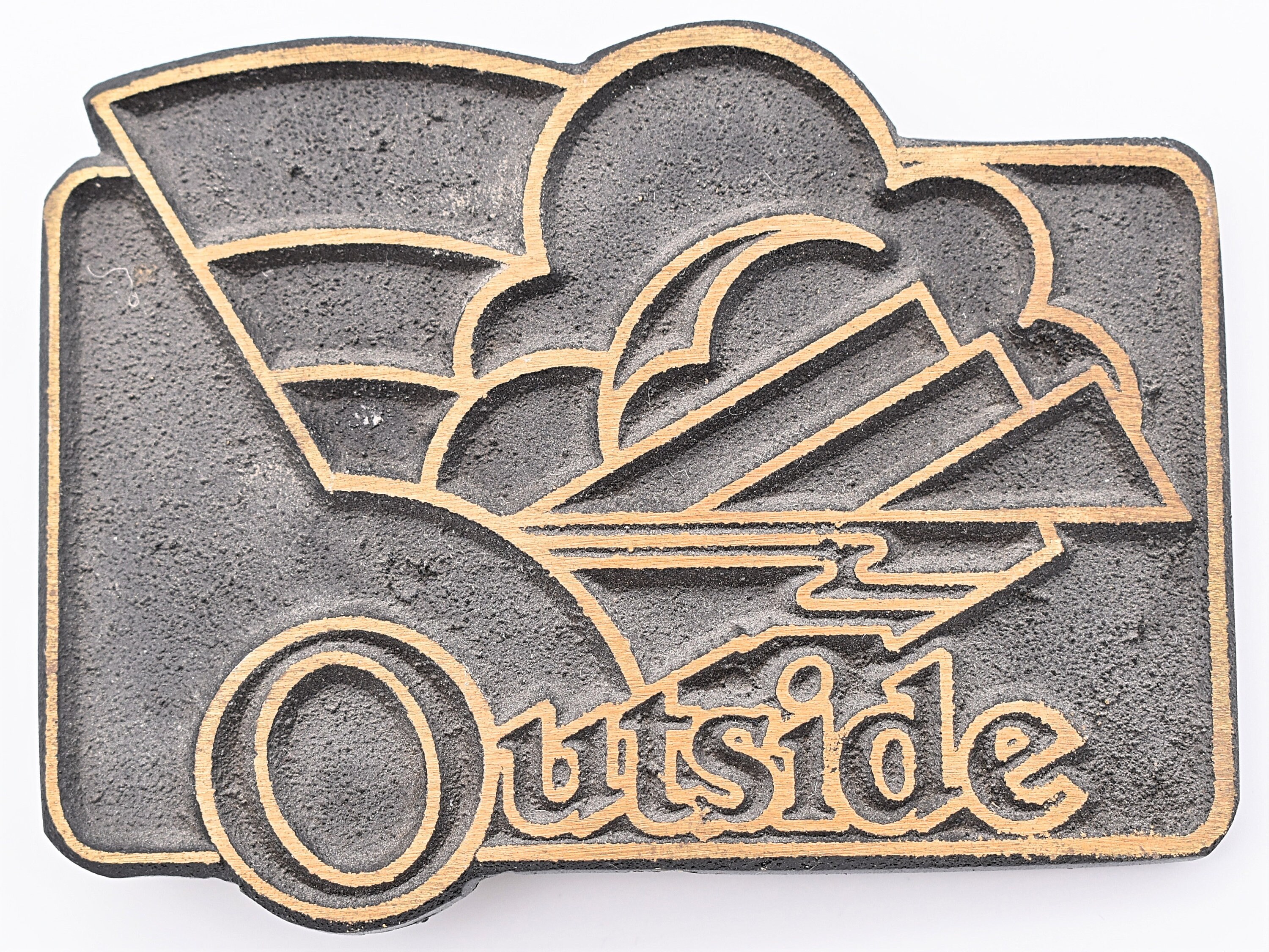 Solid Brass Outside Nature Weather Cloud Rainbow Mountains  display picture 1