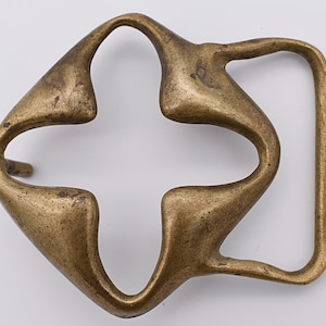 Brass D Duncan Laurie Rare Modernist Hippie Studio Art 70s