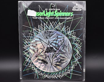 Star Wars Laser Dazer Spinning Disk Vintage Toy Hologram