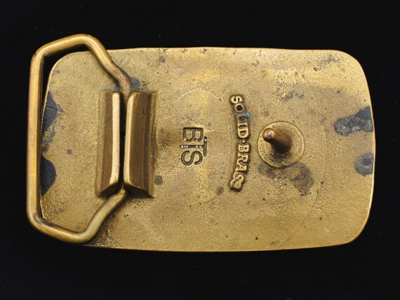 Dancing Horse Solid Brass Southwestern Country We… - image 2