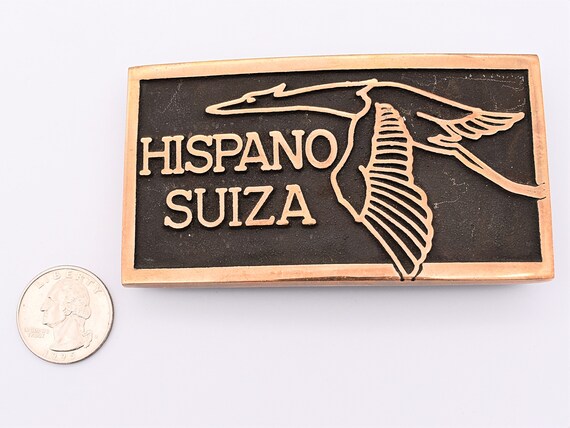 Hispano Suiza Solid Brass UB Ultimate Buckle Co. … - image 3