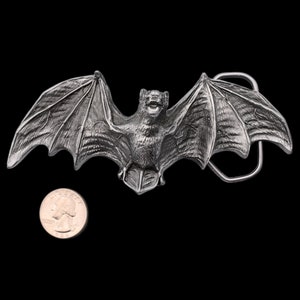 Bat Creepy Scary Dracula Scary Movie Halloween Belt Buckle image 5