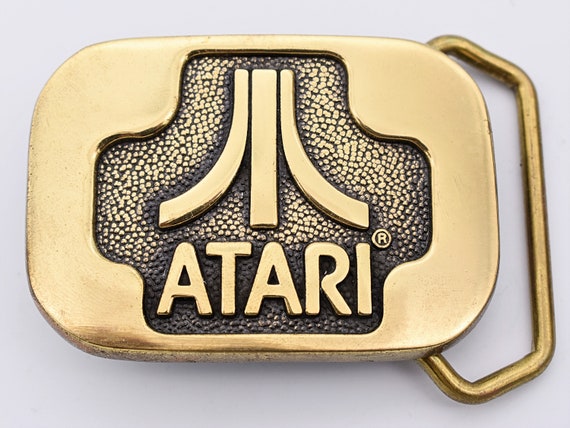 Solid Brass Atari Video Game System Console Solid… - image 4