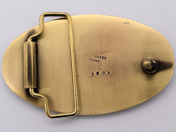 Solid Brass Honda 1970s Vintage Belt Buckle - Etsy display picture 1
