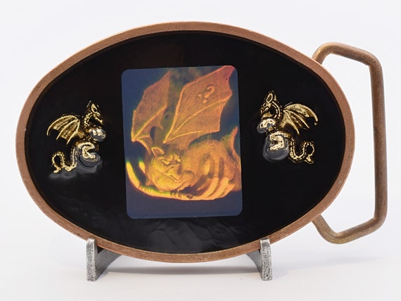 Hologram Dragon Fantasy 2-phase Image Solid Brass Handmade  display picture 1