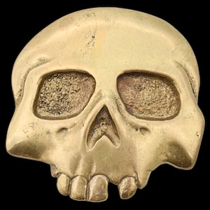 Skull Punk Metal Biker Belt Buckle